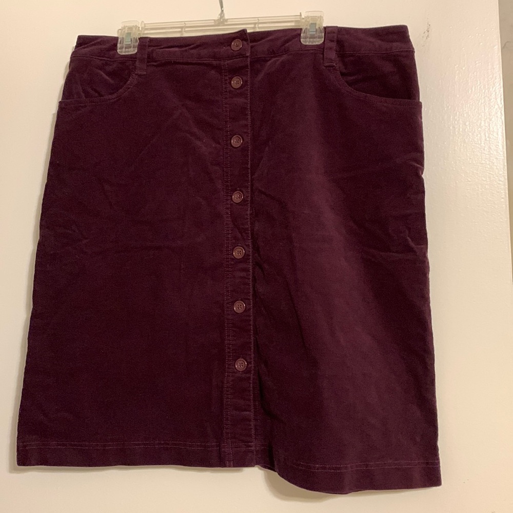 Corduroy Skirt